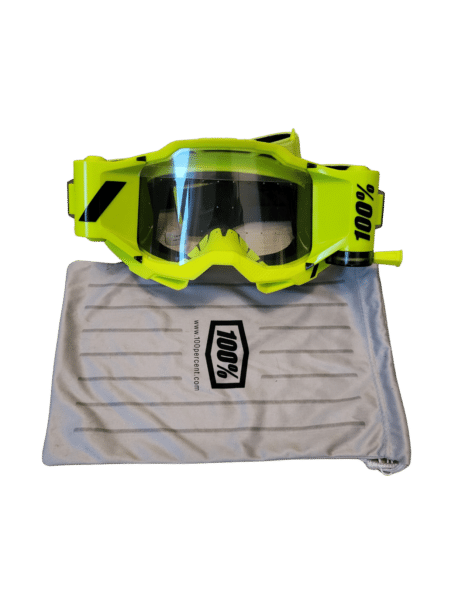 masque moto 100% avec roll off