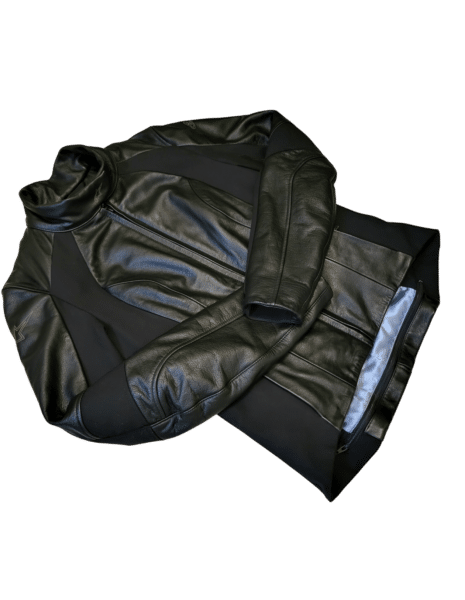 Blouson en cuir noir Alpinestars femme xs seconde main