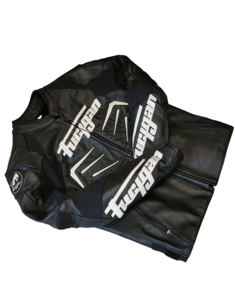 Blouson en cuir Furygan M homme avec protections norme CE