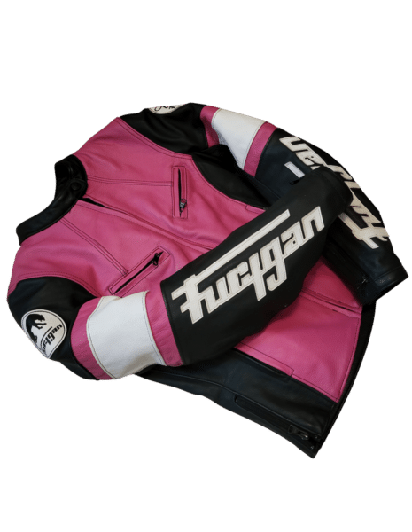 Blouson en cuir rose furygan femme s avec protection ce reconditionné