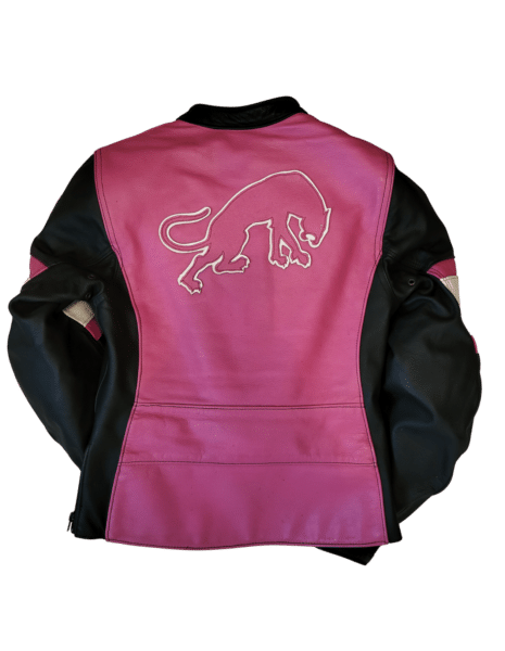 Blouson en cuir rose furygan femme s avec protection ce reconditionné