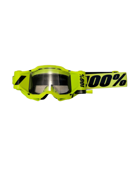 masque moto 100% avec roll off