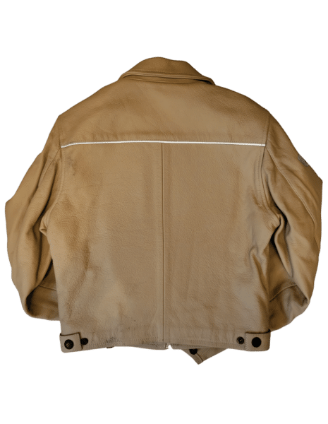 Blouson en cuir Alpinestars beige femme s reconditionné