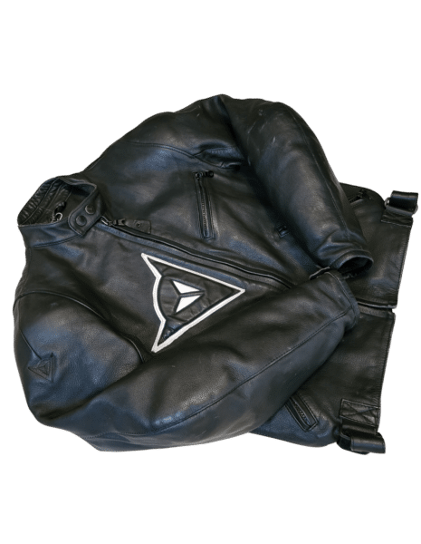 Blouson en cuir Dainse homme taille 46 avec protections épaules et coudes