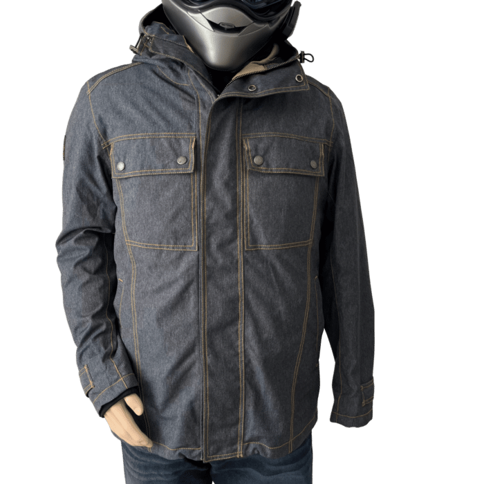 helstons l homme veste moto de face