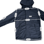 Mesure cm Veste coupe-vent Helly Hansen homme taille S