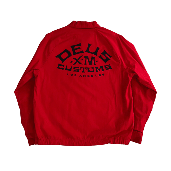 Veste deus ex machina rouge