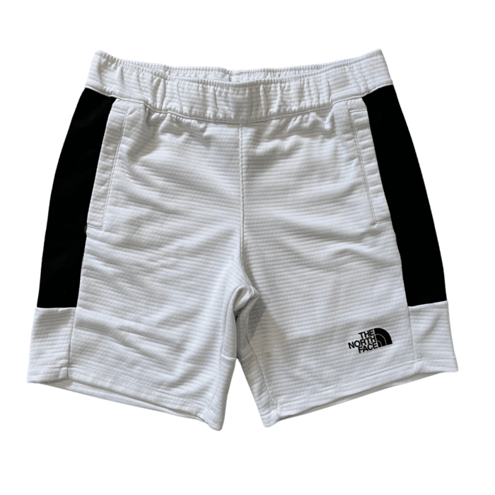 short north face blanc