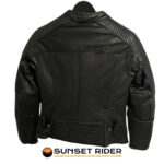 Blouson en cuir moto Helstons s femme equipement occasion