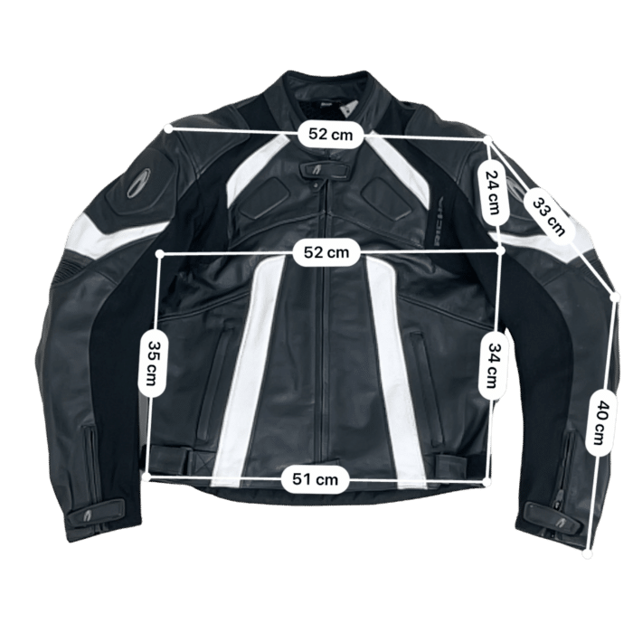 guide taille mesure richa XXL