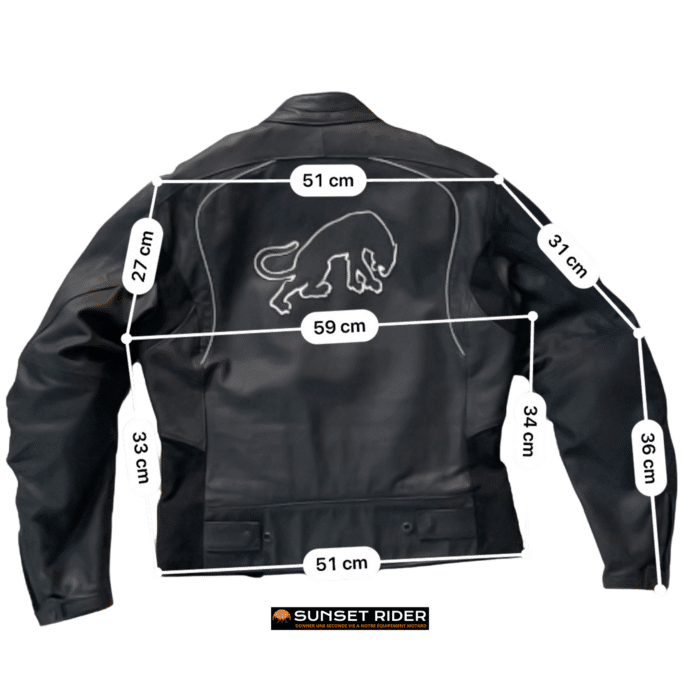 mesure en cm Cuir vintage furygan l Homme