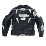 Mesure en cm cuir moto occasion Furygan noir L Homme