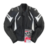 Cuir moto iXS homme de face