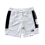mesure et guide taille en cm short the north face blanc homme