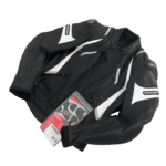 Cuir moto iXS homme de face