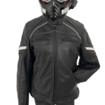 blouson cuir moto occasion bering L femme de face