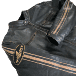 cuir helstons moto marron occasion pas cher excellent etat