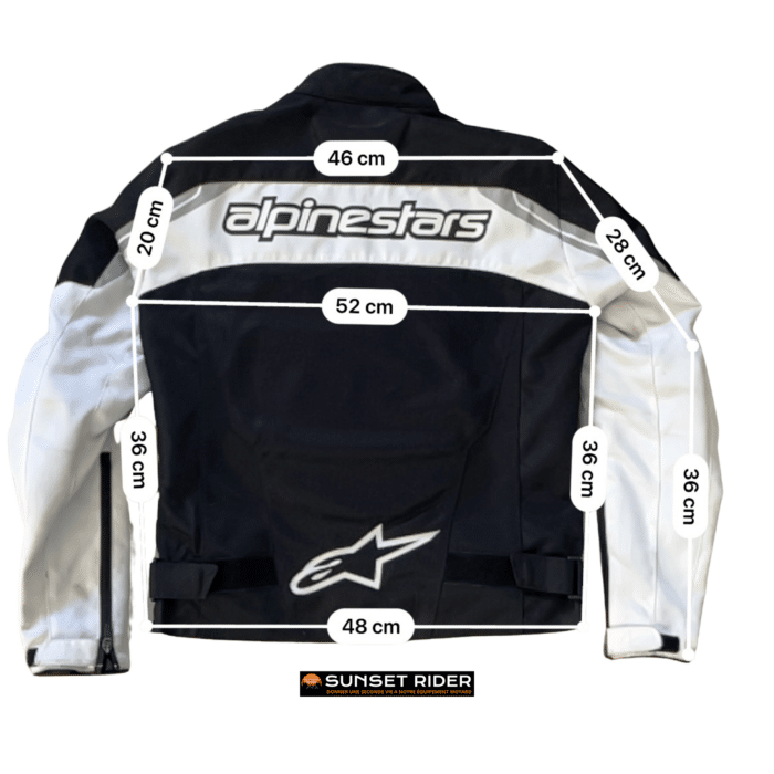 mesure taille alpinestars s homme