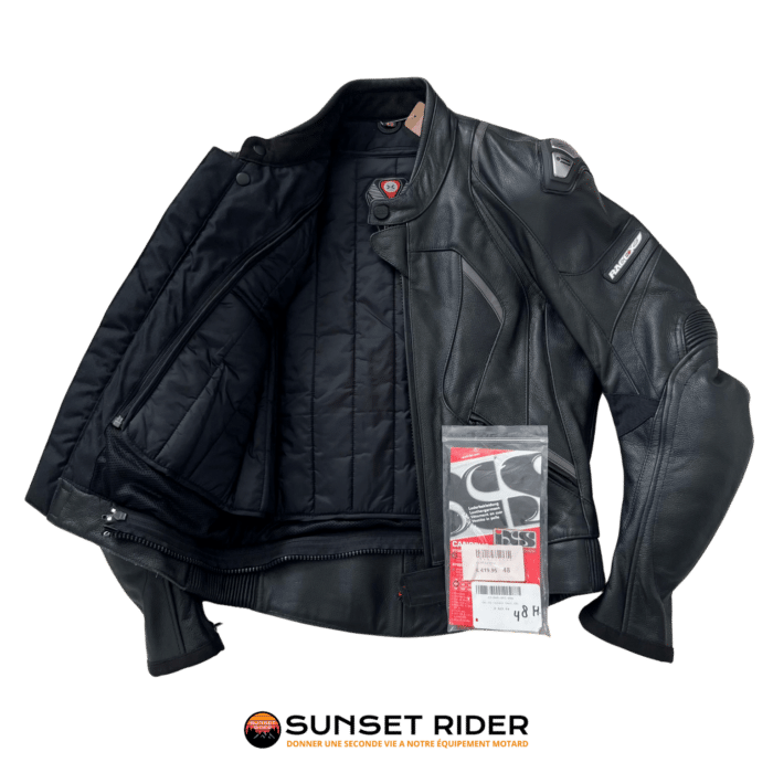 Blouson moto cuir IXS S/48 homme