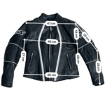 Mesure et guide taille helstons femme Blouson moto Helstons femme en cuir taille M, protections CE, style rétro, doublure amovible, bon état.