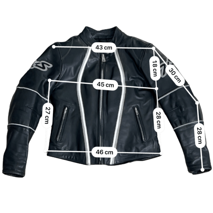 Mesure et guide taille helstons femme Blouson moto Helstons femme en cuir taille M, protections CE, style rétro, doublure amovible, bon état.