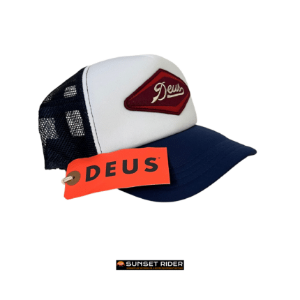 Casquette Deus Ex Machina Bleu et Blanc - Neuf avec étiquette