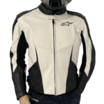 blouson en cuir d'occasion moto alpinestars M/50 homme