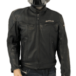 blouson moto en cuir M occasion homme