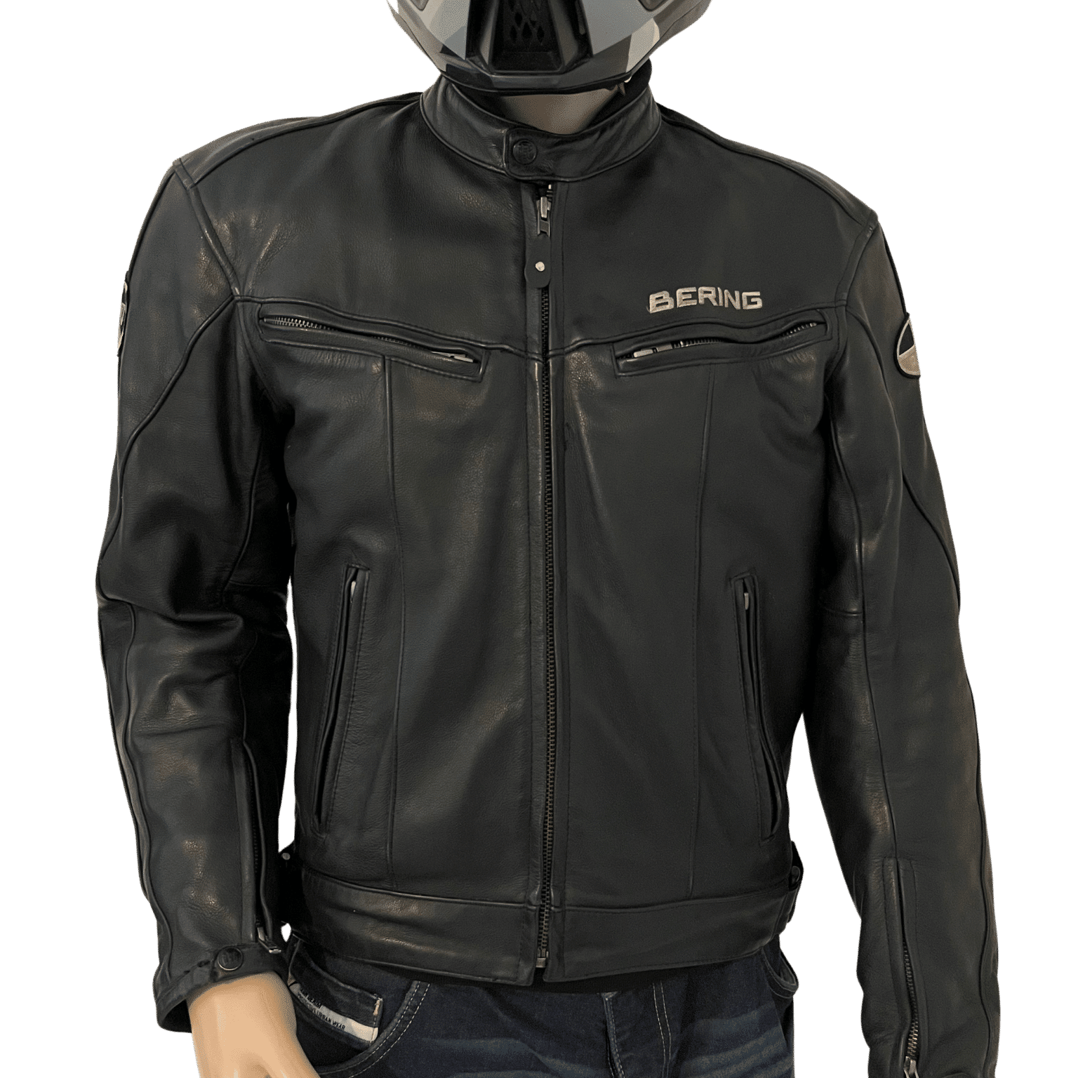 blouson moto en cuir M occasion homme blouson moto en cuir M occasion homme