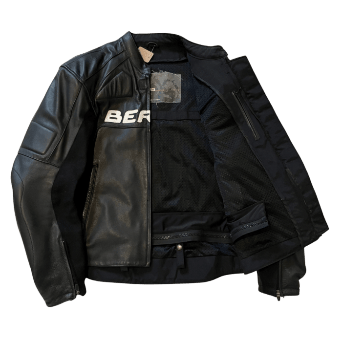 blouson en cuir seconde main bering XXL homme