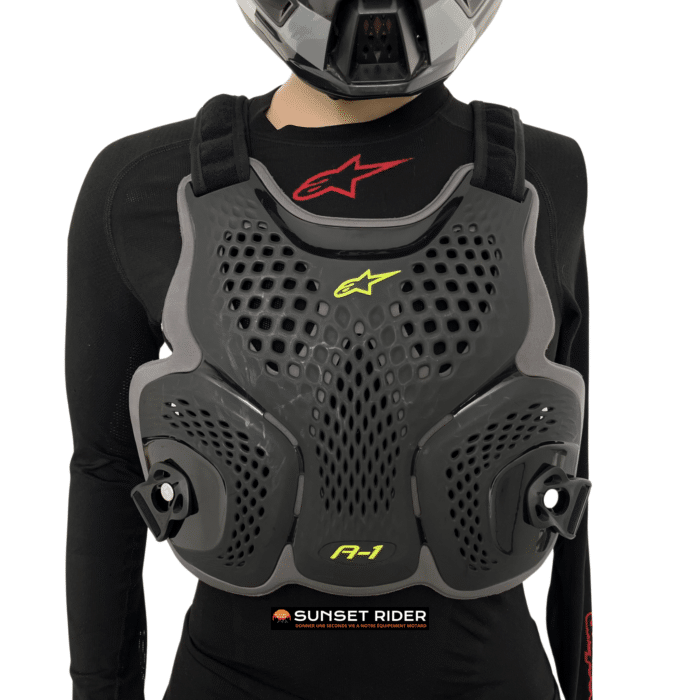 Pare pierre Alpinestars A1 Adulte XL/XXL occasion de face