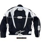 Mesures et guide des tailles en cm Veste moto textile Alpinestars M Homme seconde main