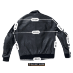 mesure en cm et guide taille Blouson cuir occasion Bering Homme Taille XL