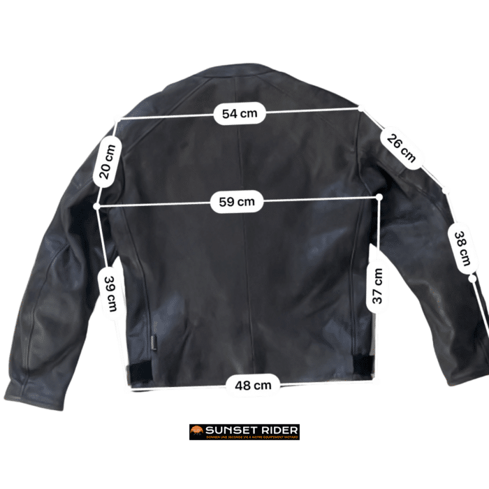 Mesures et guide des tailles en cm Blouson moto cuir Helstons L Homme occasion