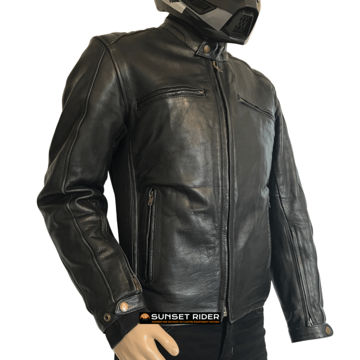 Equipement motard occasion Blouson cuir Helstons M Homme