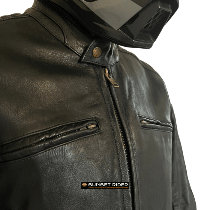 Equipement motard occasion Blouson cuir Helstons M Homme