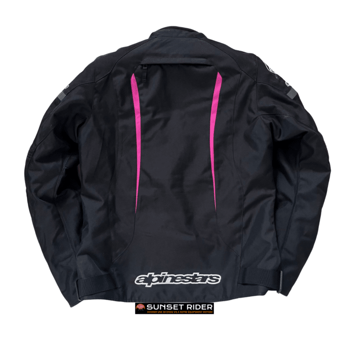 equipement motard occasion alpinestar noir et rose