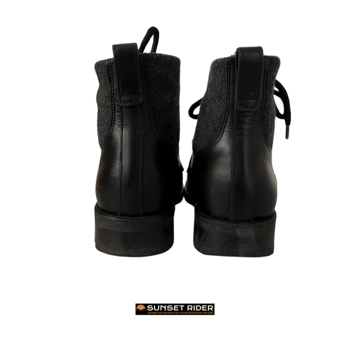 chaussures moto helstons 42 noir excellent etat