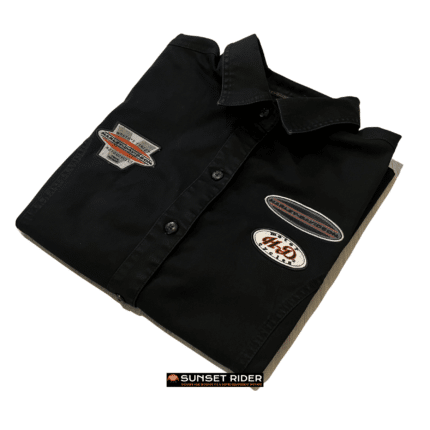 Chemise Harley Davidson L femme seconde main Equipement motard vintage