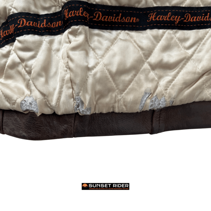Vetement vintage Blouson cuir Harley Davidson L Homme