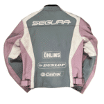 segura vintage cuir femme t2 M rose et blanc