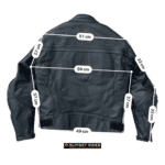 Mesures en cm Equipement motard occasion Blouson cuir Segura L Homme