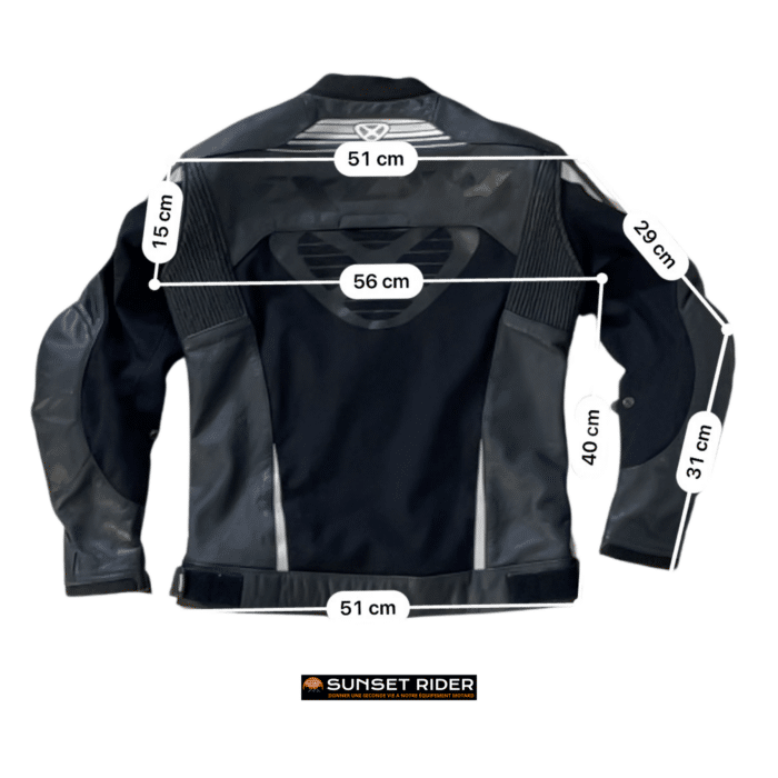 Mesures en cm Blouson moto IXON L/50 Homme Seconde main