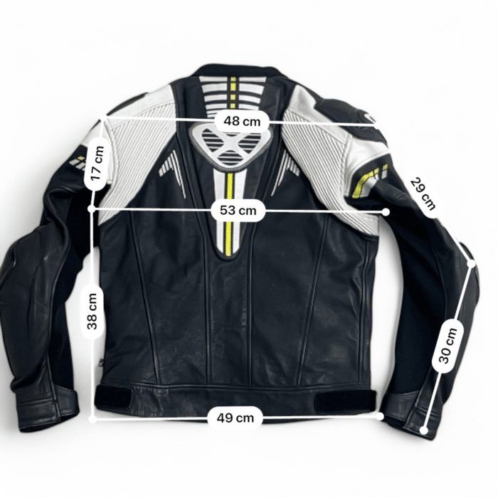 Mesures en cm -Blouson moto IXON M Homme Seconde main - Sunset Rider