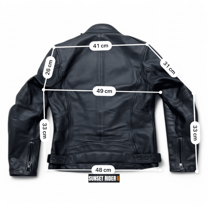 Mesures et guide des tailles Blouson moto cuir Rev'it! M/38 Femme - seconde main