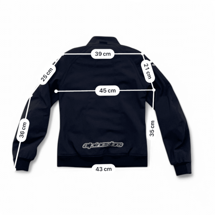 Mesures et guide des tailles en cm Alpinestars Sektor Tech V2 Hoodie S Femme – Seconde main – Très bon état