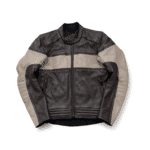 Blouson en cuir Alpinestars M/44 Femme – Marron Beige – Seconde main – Bon état