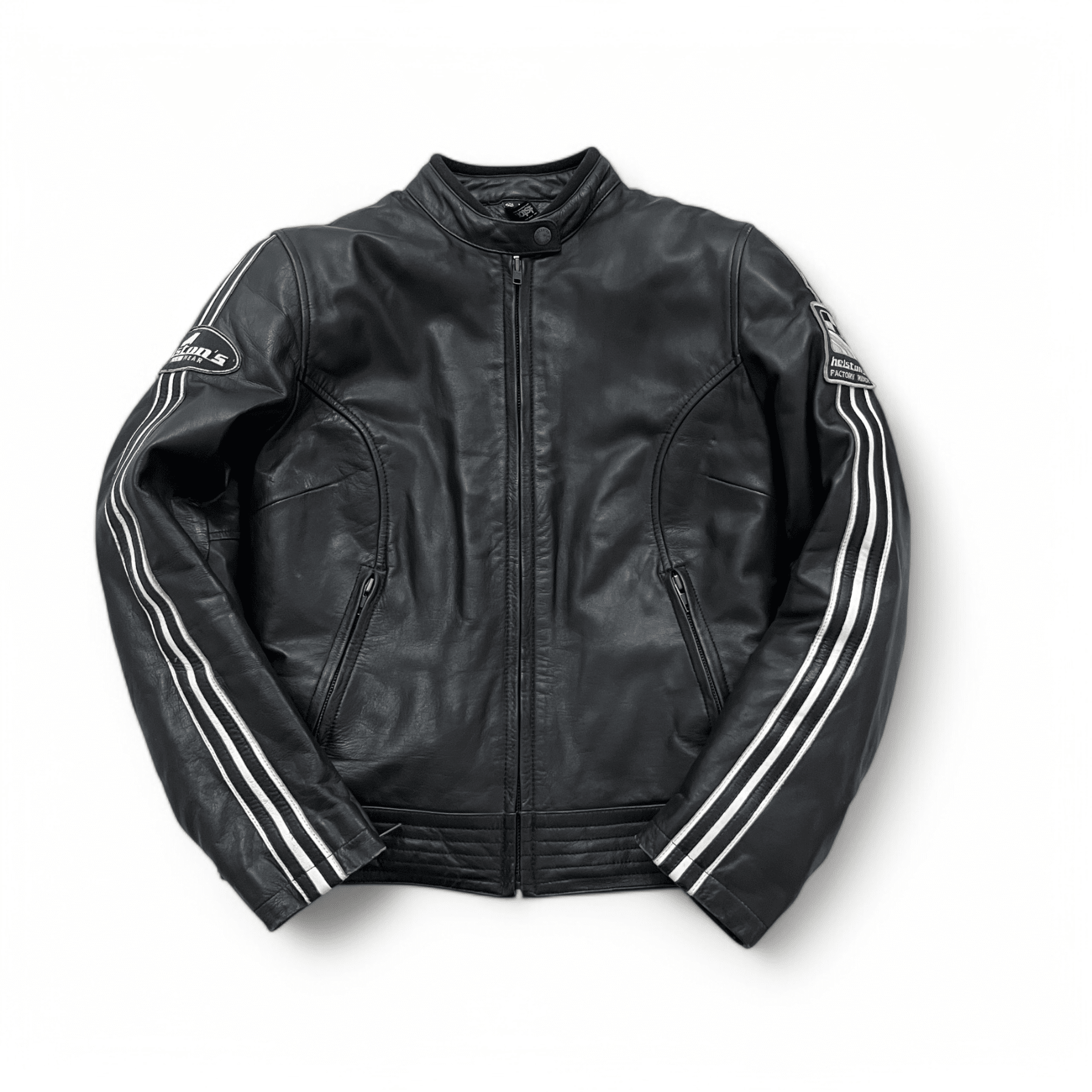 Bouson moto cuir Helstons M femme - Seconde main - Très bon état Bouson moto cuir Helstons M femme - Seconde main - Très bon état