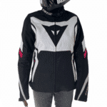 Veste moto textile Dainese M/44 Femme – Noir Fushia – Seconde main – Bon état