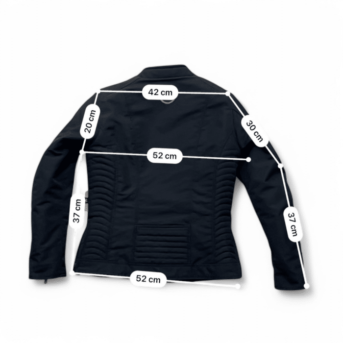 Mesures et guide des tailles en cm Veste moto textile Richa M Femme – Seconde main – Neuve sans étiquette